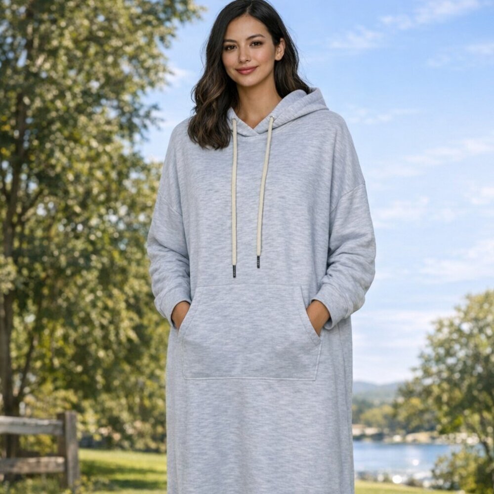 Maxi Sweatshirt Tunic by butik Vanity in Italy (E7)
